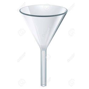 Glass and Plastic Funnel