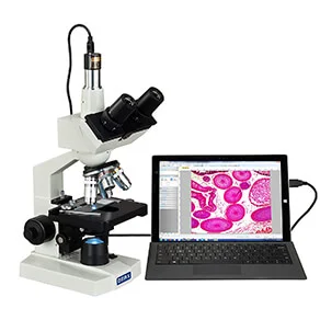 OMAX Digital Trinocular Compound Microscope